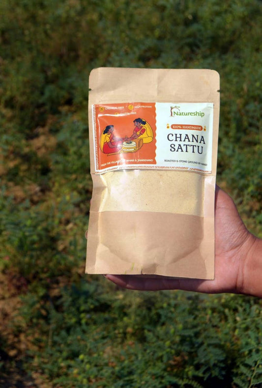 Chana Sattu Protein Ladoo: A delicious and nutritious snack packed with protein and essential nutrients.