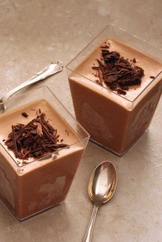 Chocolate Sattu Shot Glass Dessert