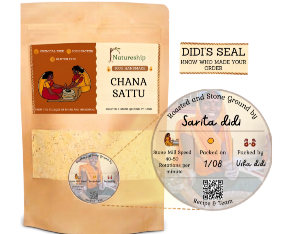 Natureship Foods Didi seal of authenticity