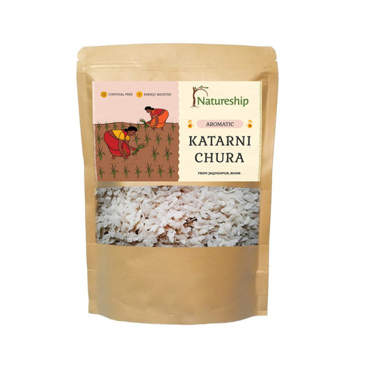 Katarni Chura/Poha/Flattened Rice - Premium, Aromatic, Bihar Speciality | Chemical Free | Energy Booster