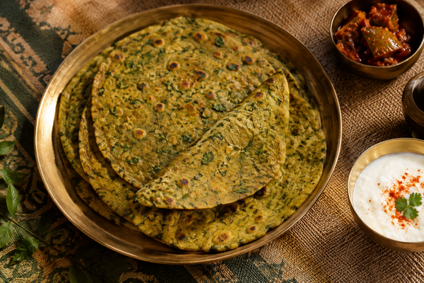 Moringa Sattu Thepla